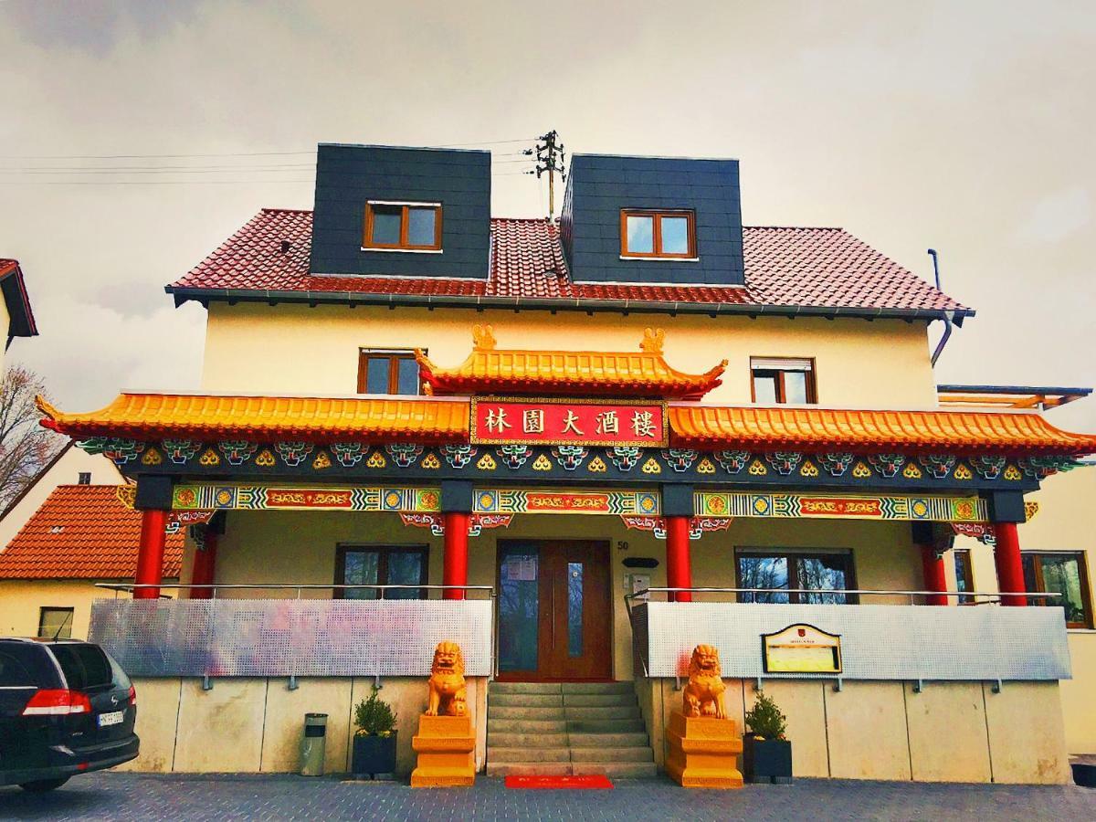 Gaststaette Lin Garden Hotel Untergruppenbach Kültér fotó