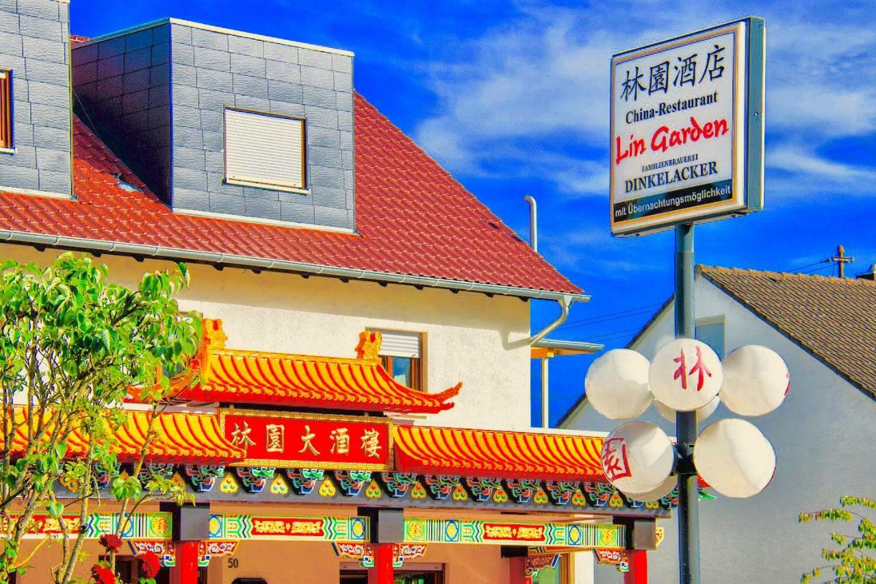 Gaststaette Lin Garden Hotel Untergruppenbach Kültér fotó